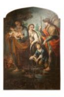 S. Giuseppe col Bambino, S. Caterina D'alessandria, s. Raffaele e anime purganti S. Giuseppe col Bambino, S. Caterina D'alessandria, s. Raffaele e anime purganti